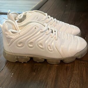 All White Dressy Sneakers never worn